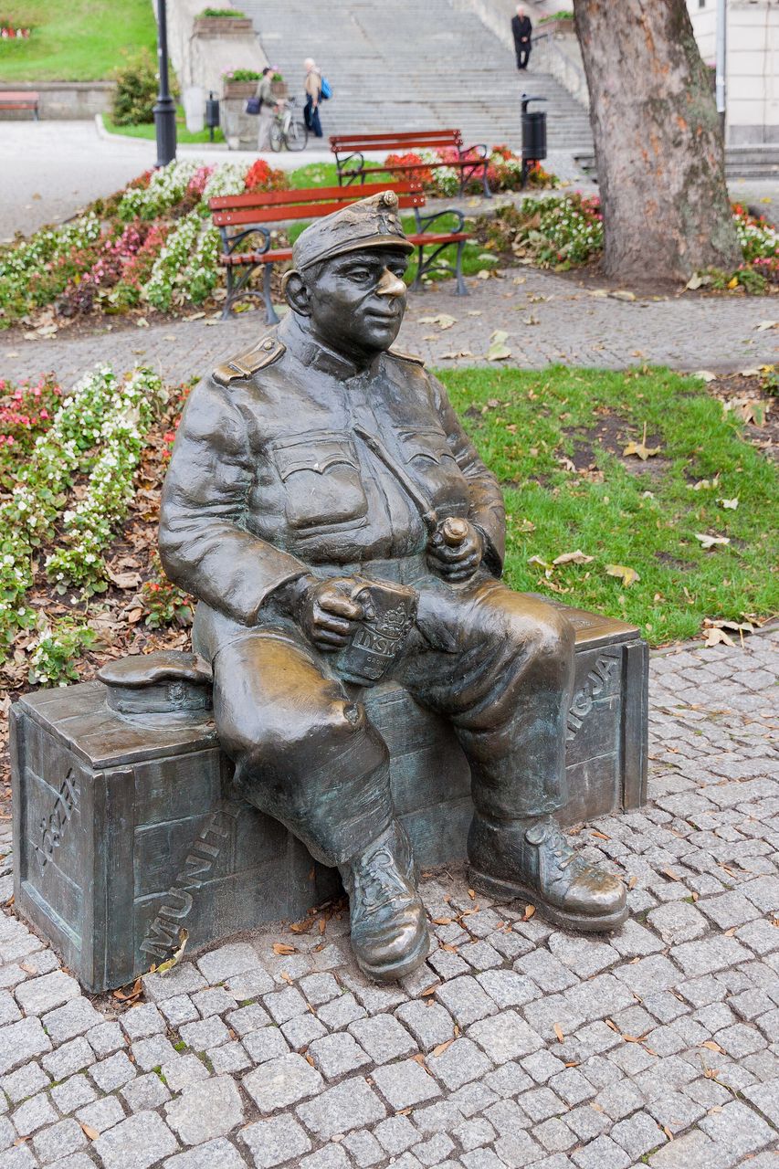 Good Soldier Švejk Bench — Przemyśl